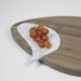 vassoio design europeo per alimenti, frutta, verdura, pane, affettati, pizza e carni 